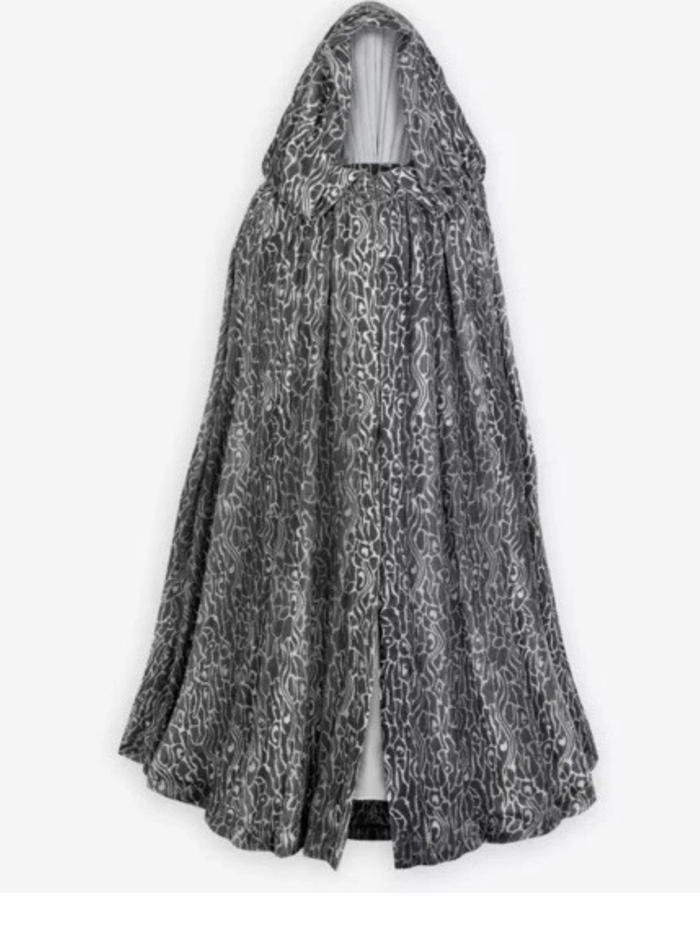 Disney Parks Star Wars Padme Amidala Cloak Adult Gray S/M